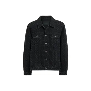 COACH Denim Jackets Men's Black