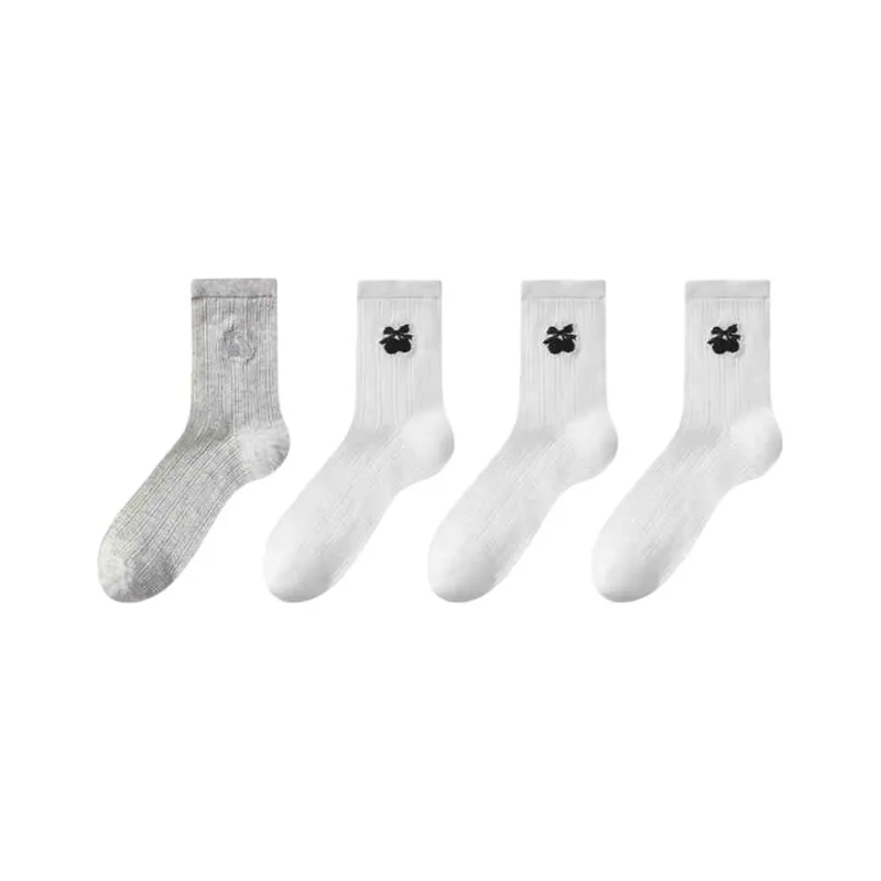 MADALLO Mid Calf Socks Women's Combo Set-5