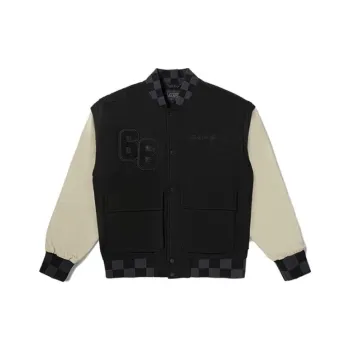 Vans CLUB BASEBALL Jackets Unisex Black