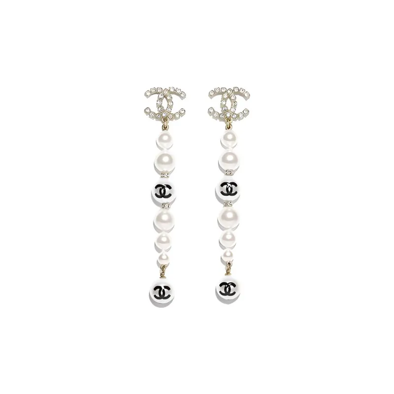 CHANEL 1986 1988 Coco Mark Earrings-0