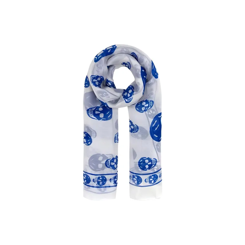 Balenciaga Silk Scarves Women's White-0