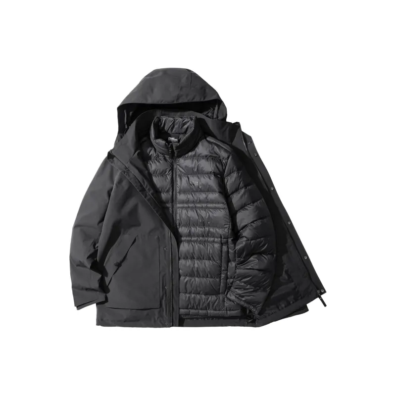 Jack Wolfskin Waterproof And Windproof Windbreaker Jacket Men's-16