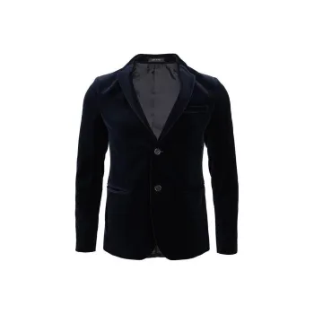 EMPORIO ARMANI SS23 Business Suits Coats Men's Dark Blue