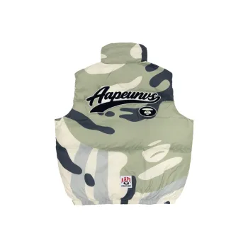 Aape Logo patch Padded Gilet