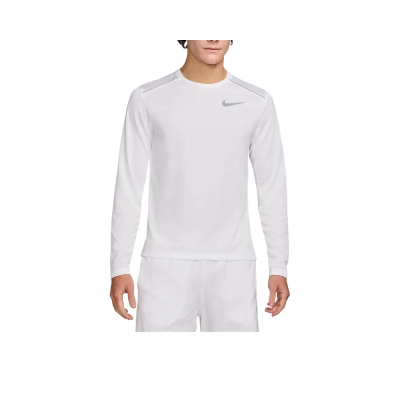 Nike DRI FIT MILER T Shirt Men's White-0