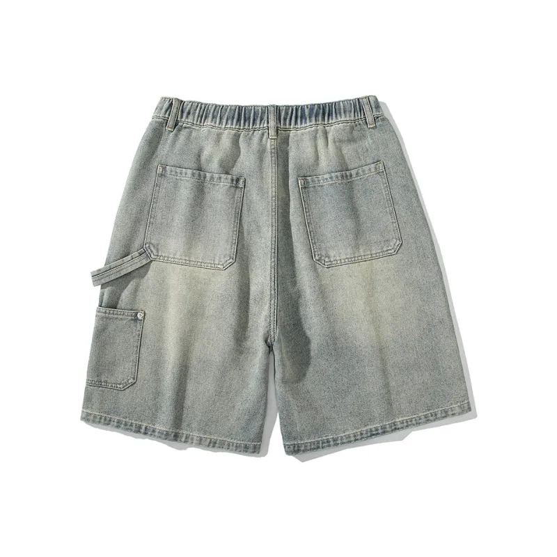 THREEAGAINTHR33 Denim Shorts Unisex-10