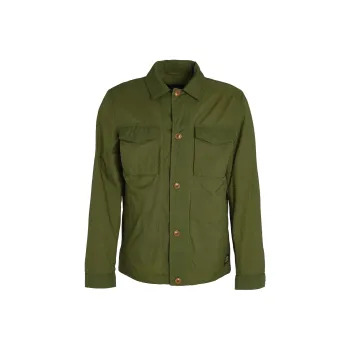 BARBOUR Neale Overshirt Jackets Coats Men's Olive