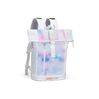 NOT ME Polyester Backpack Unisex Dazzling White