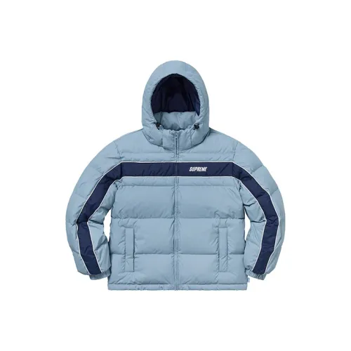 Supreme Stripe Panel Down hood