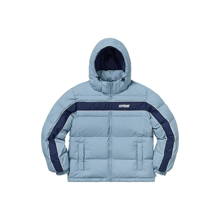 Supreme Stripe Panel Down Jacket-0