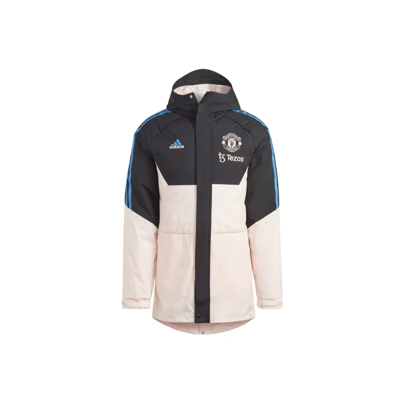 Adidas Manchester Stadium Jackets Coats Unisex Black-0