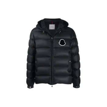 Moncler Down Jackets Men Black