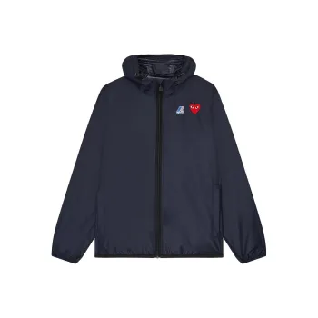 CDG X K Way Zipped Hooded Jacket
