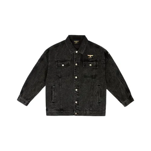 Boy London Denim Jackets Unisex Gray