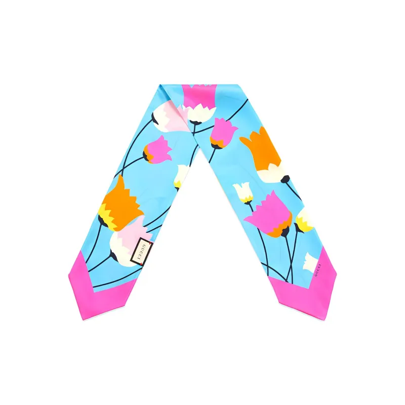 GUCCI Ties Women's Light Blue-1