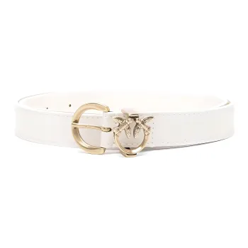 PINKO Love Birds Plaque Buckle Belt