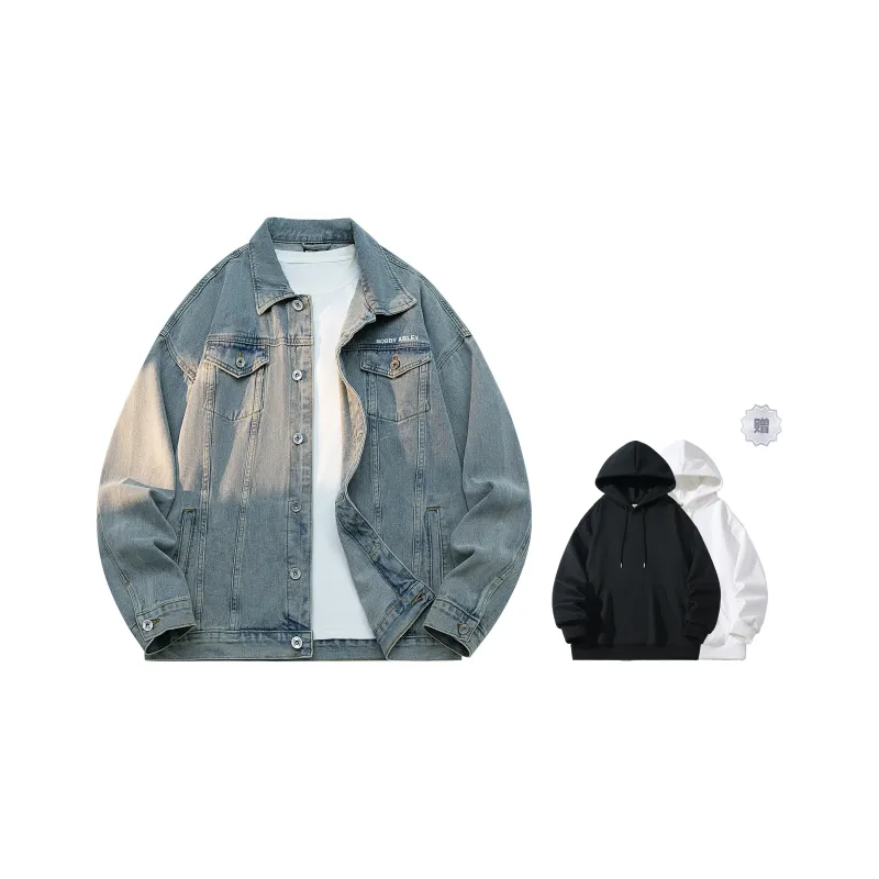 BOBBY ABLEY Denim Jackets Unisex-12