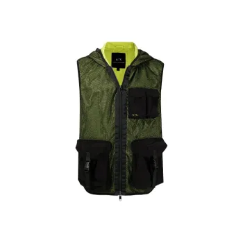ARMANI EXCHANGE Vests Men Green