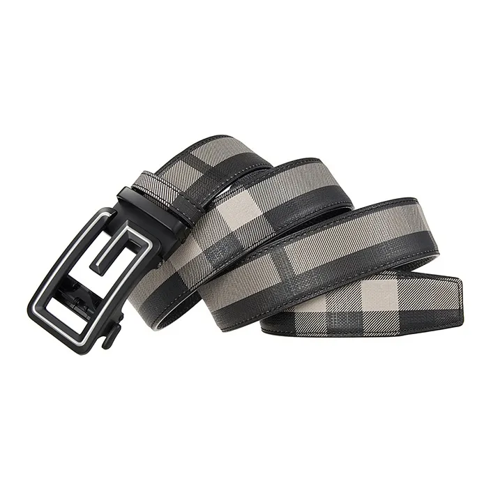 YUZHAOLIN Top Grain Cow Leather Belts Unisex Width 3.5CM-1