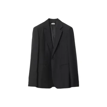 Burberry Single breasted Wool Blazer