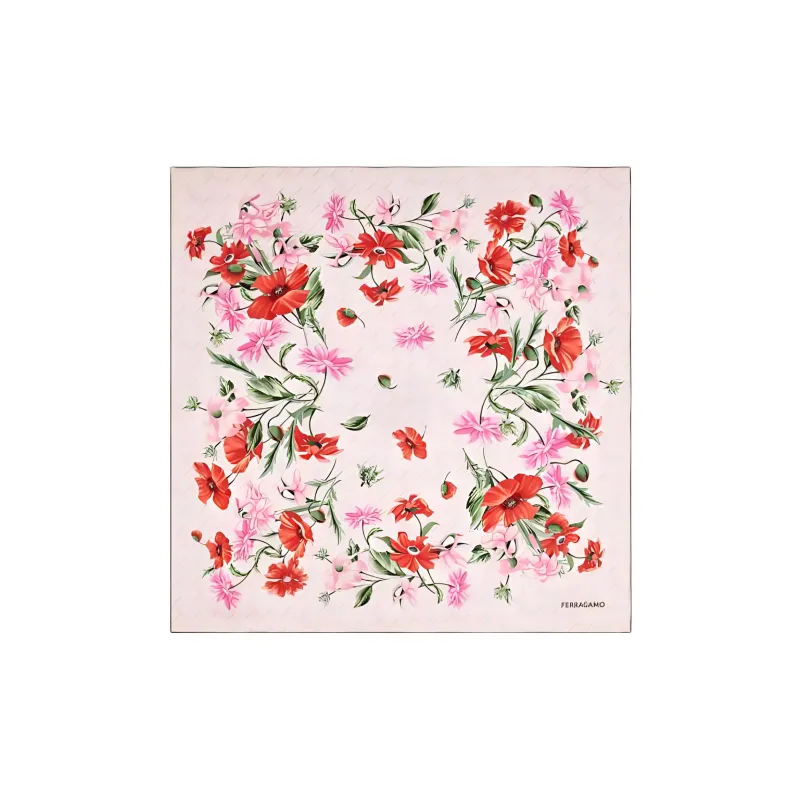 Ferragamo Floral print Scarf-0