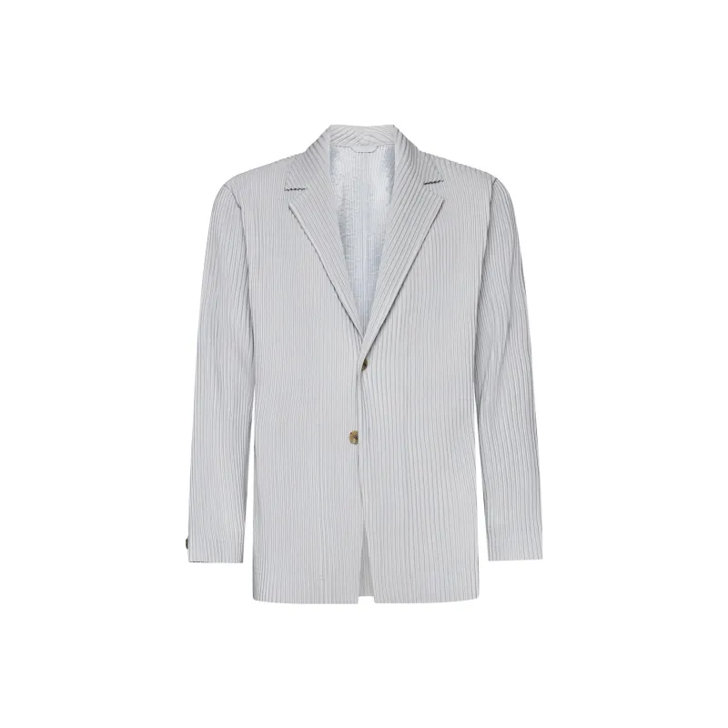 ISSEY MIYAKE Jackets Men Gray-0