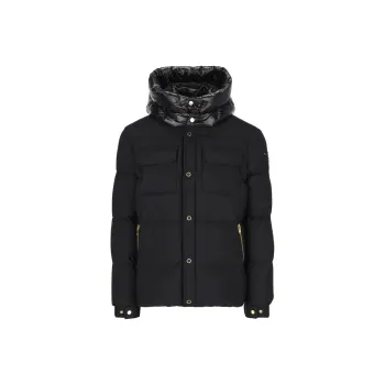 Moose Knuckles Suthep Logo Plaque Padded Jacket