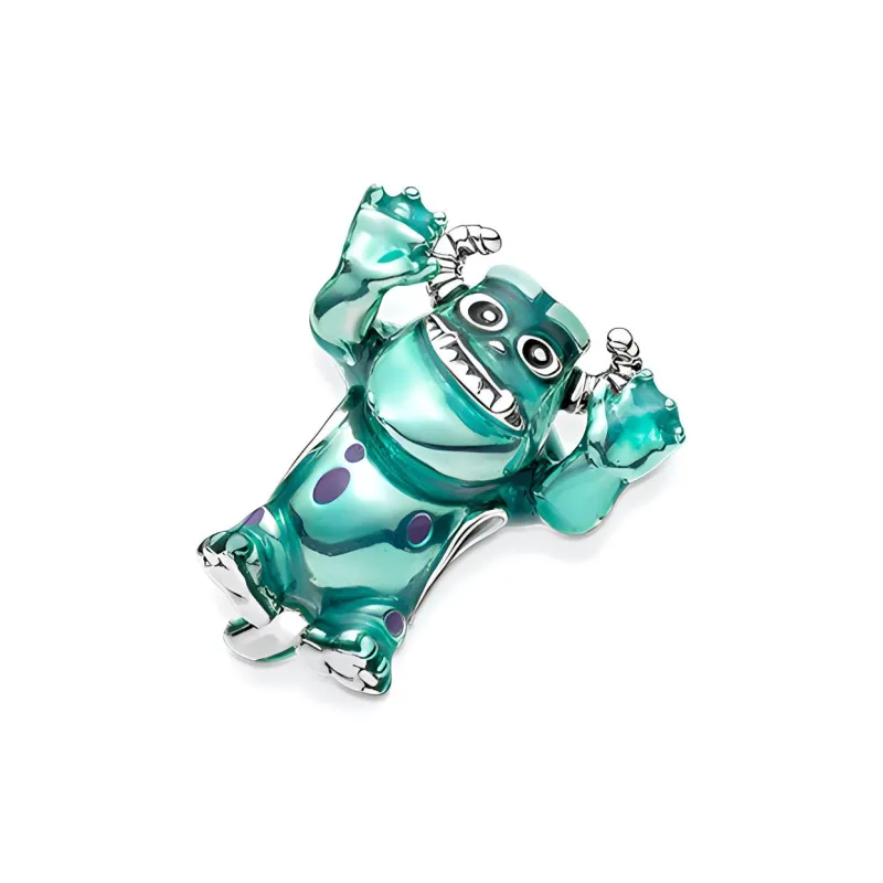 Pandora 925 Sterling Silver Beads Unisex Multicolor-1