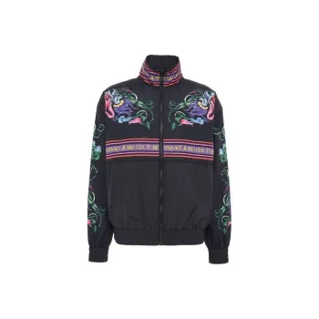 VERSACE Jackets Men Black
