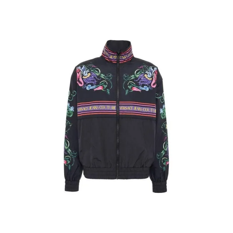 VERSACE Jackets Men Black-0