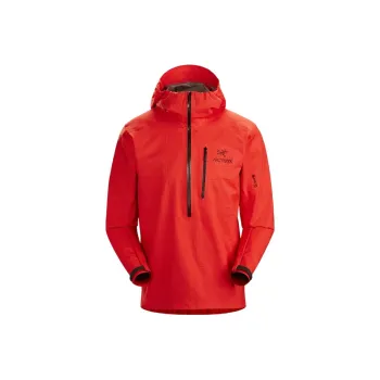 Arcteryx ALPHA Water Resistant Windproof Breathable Windbreaker Jacket Men's