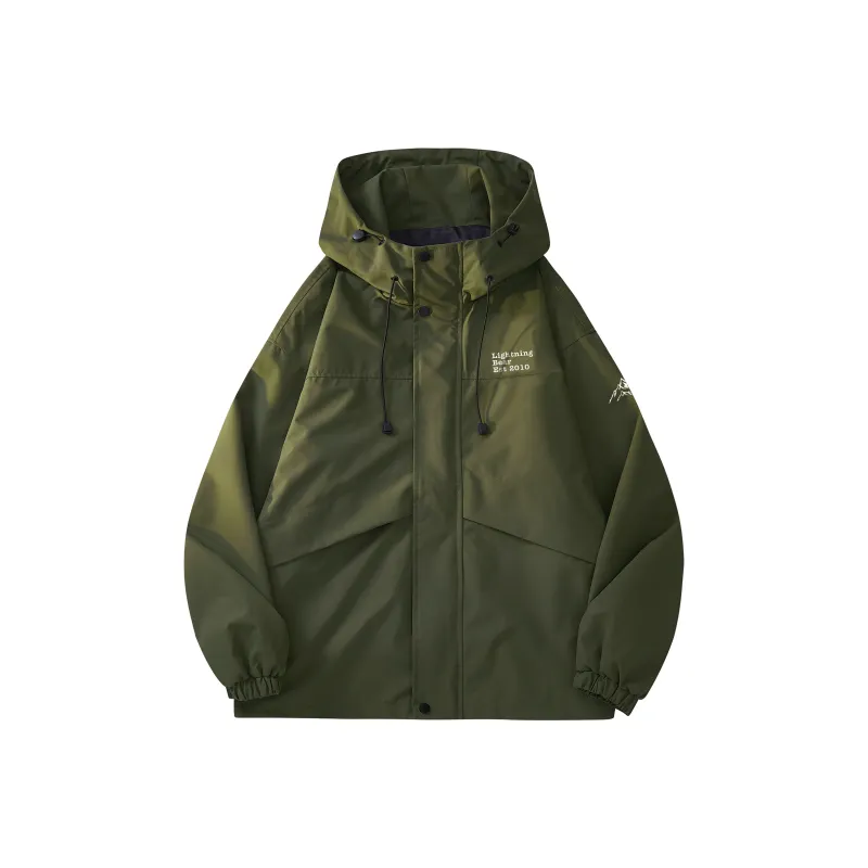 LIGHTNING BEAR Windbreaker Jacket Unisex-2