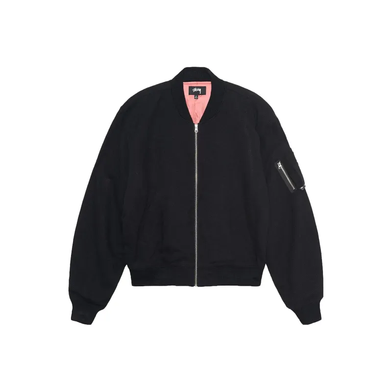 Stussy Linen Beach Bomber-3