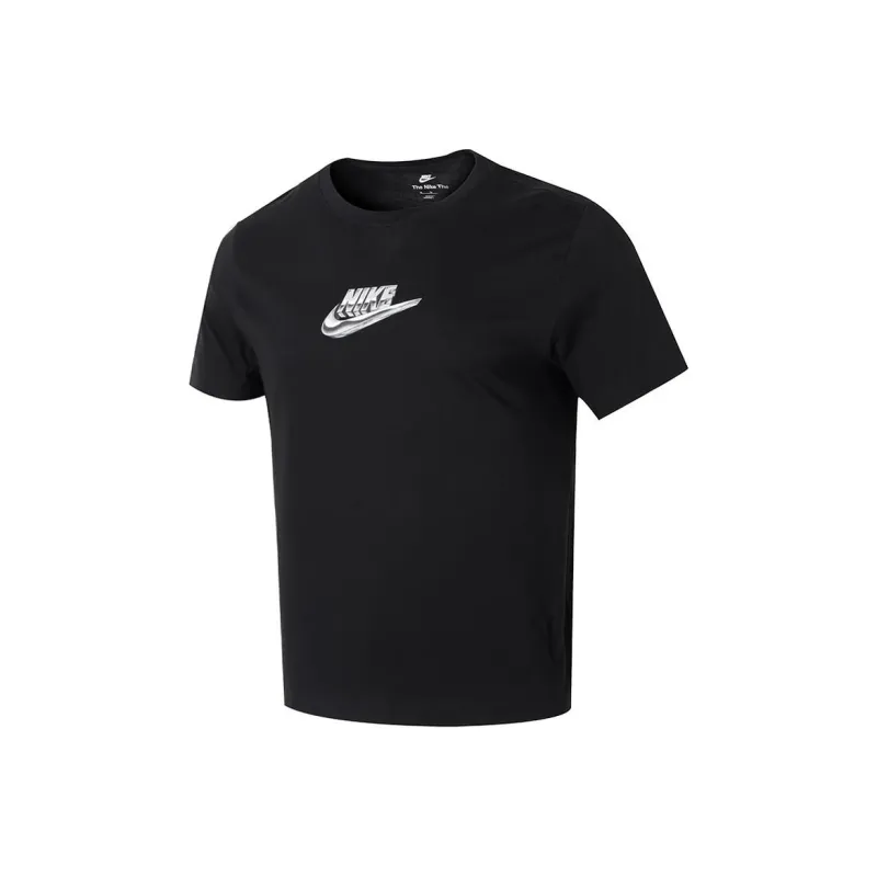 Nike T Shirts Men Black-0