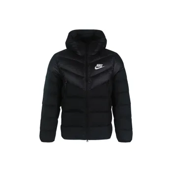 Nike Sportswear Down Fill Men's Sports Hooded Down Jacket Black