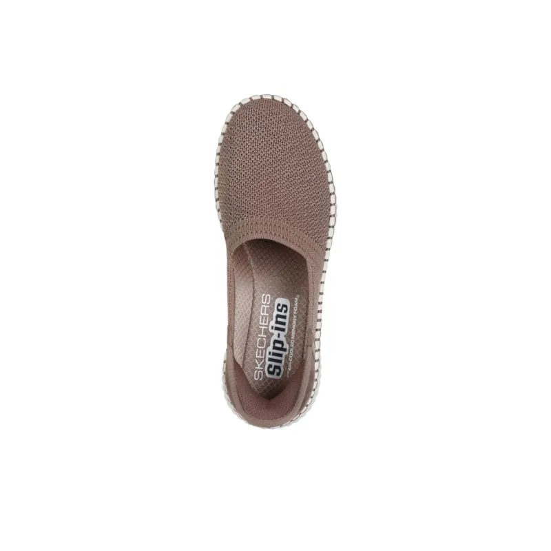 Skechers Wilshire Blvd Low Top Casual Shoes Women's Brown-3