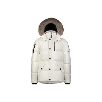 Moose Knuckles Down Jackets Men Milk White