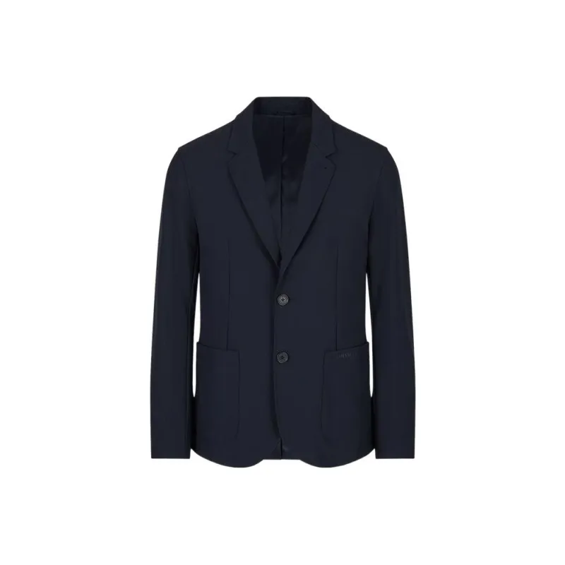 ARMANI EXCHANGEAE FW22 Business Suit Coat Men's Marine Blue-0