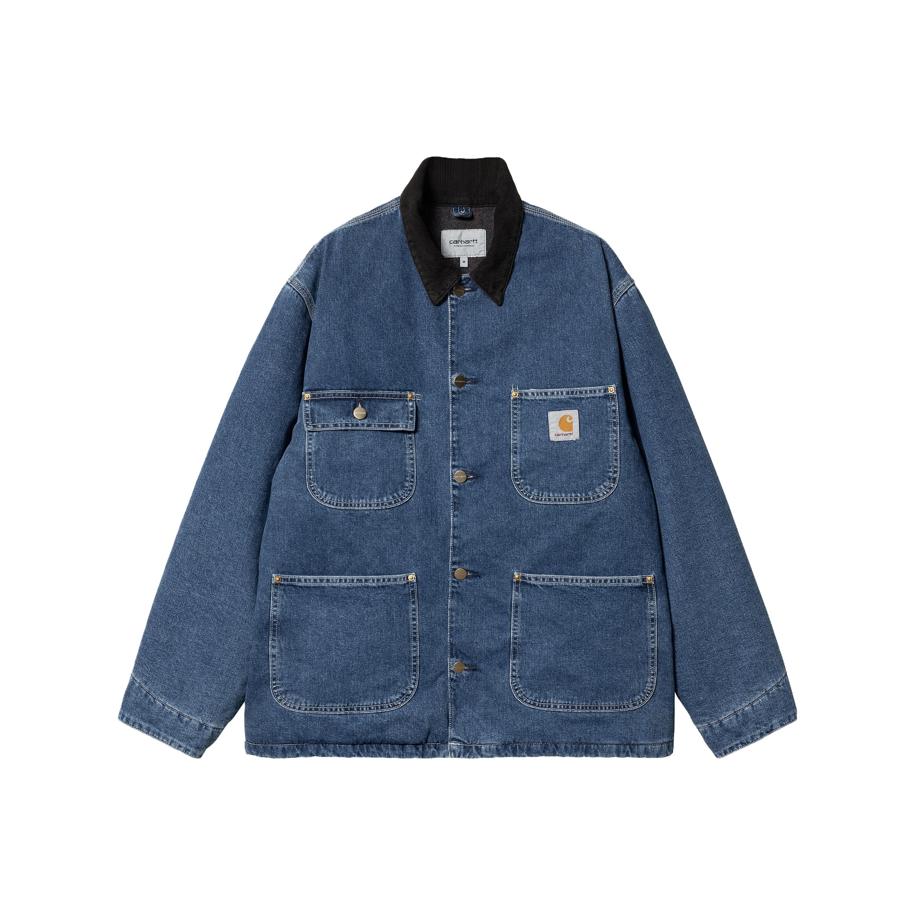 Carhartt WIP FW23 Tannin Series Denim Jackets Men Stone