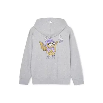 MLB Los Angeles Dodgers Jackets Unisex Heather Gray