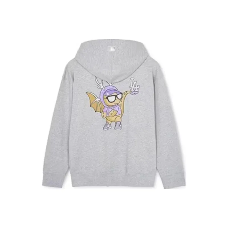 MLB Los Angeles Dodgers Jackets Unisex Heather Gray-0