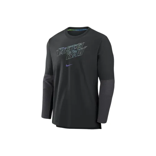 Nike Tampa Bay Rays Authentic Collection City Connect Player Men's Nike Dri FIT Mlb Pullover Jacket