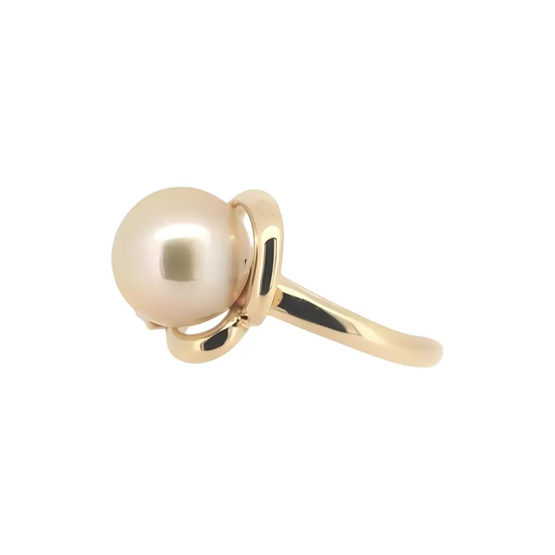 TASAKI Metal Pearl Diamond Rings Women's Gold-2
