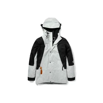 THE NORTH FACE City Outdoor Collection Outdoor Hiking Waterproof And Windproof Windbreaker Jacket Unisex White