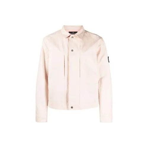 STONE ISLAND Jackets Men Filatures Pink