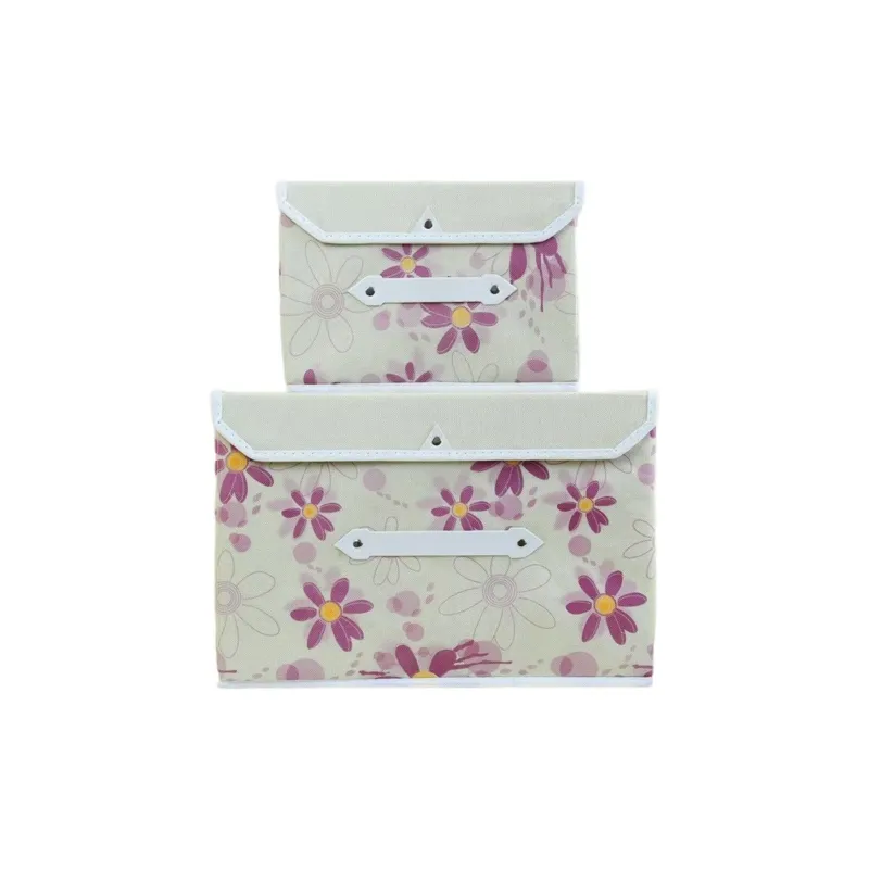 ALOENEY PU Storage Box Combo Set Unisex Multicolor-4
