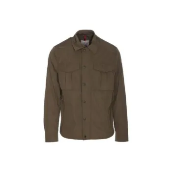 Moncler Jackets Coats Men's Brown
