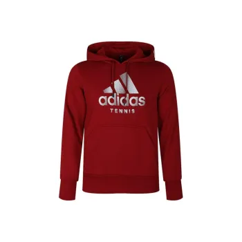 Adidas Tennis Cat Hoodie M Sweatshirt Men's Red