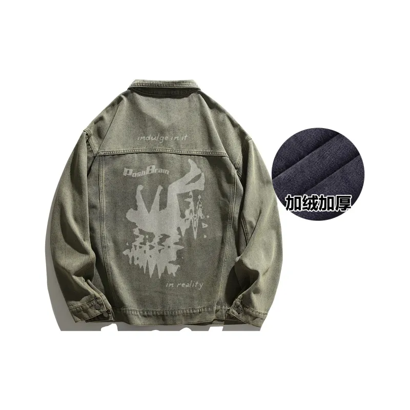 Poshbrain Denim Jackets Unisex-12