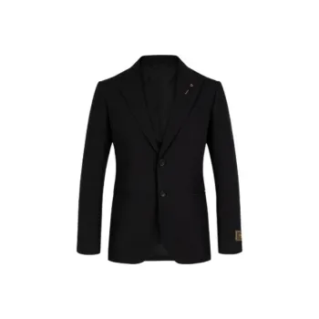 LOUIS VUITTON 1AF575 Embossed Monogram Single-Breasted Jacket
